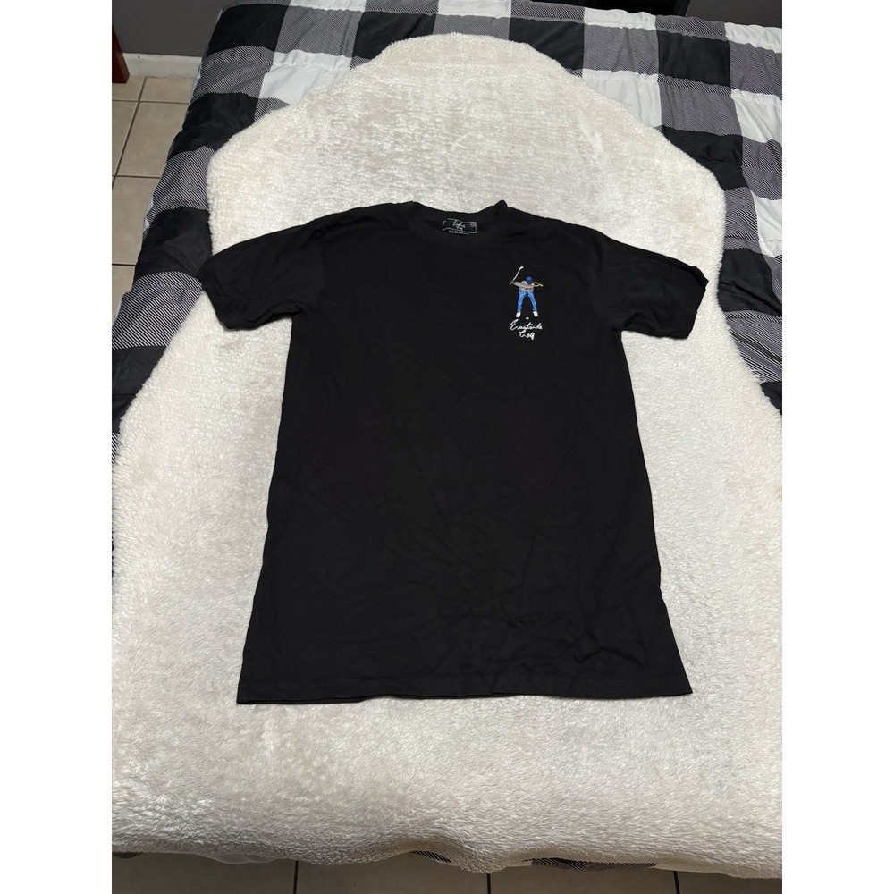 Eastside Golf Embroidered Logo Black Crew Neck Short Sleeve T-Shirt Men's Medium
